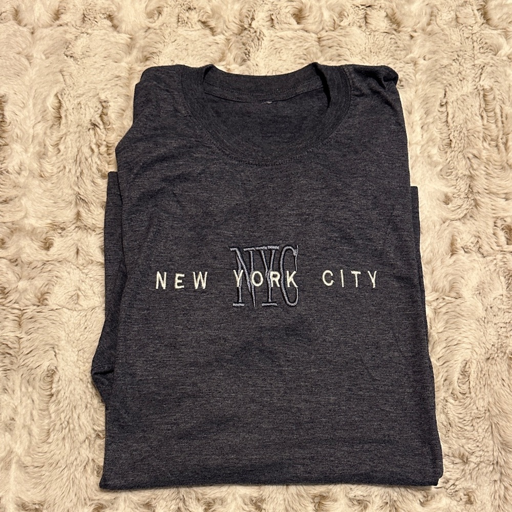 Dark Gray NYC Graphic T-Shirt